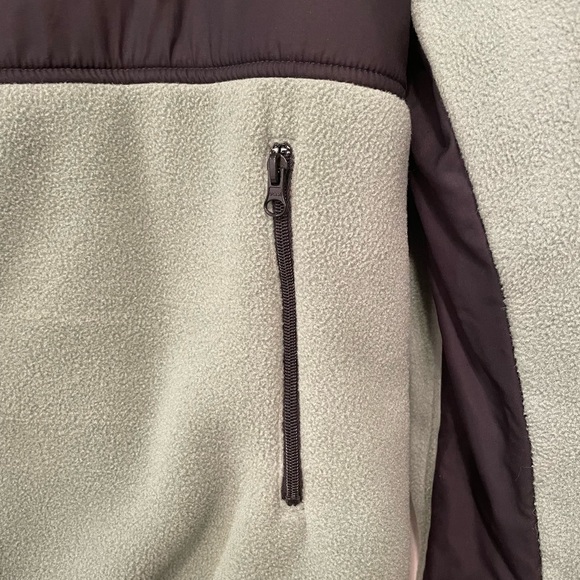 Sterlingwear of Boston woman’s polartec fleece jacket sweatshirt sage green sz M - Picture 3 of 9